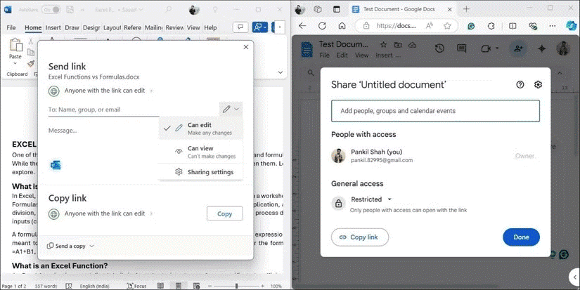 Google Document (Picture: Collected)
