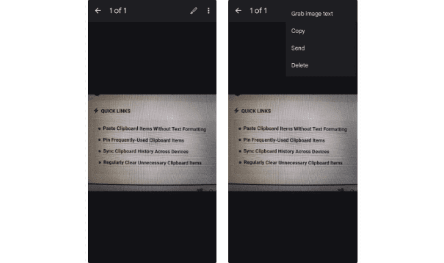 The fourth Google Keep feature (Picture: Collected)