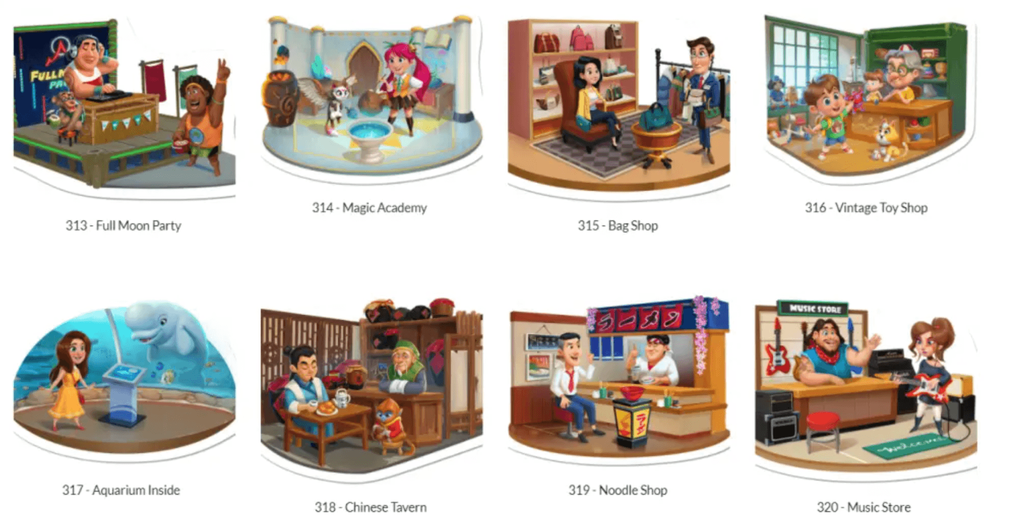 Village Progression - Coin Master game