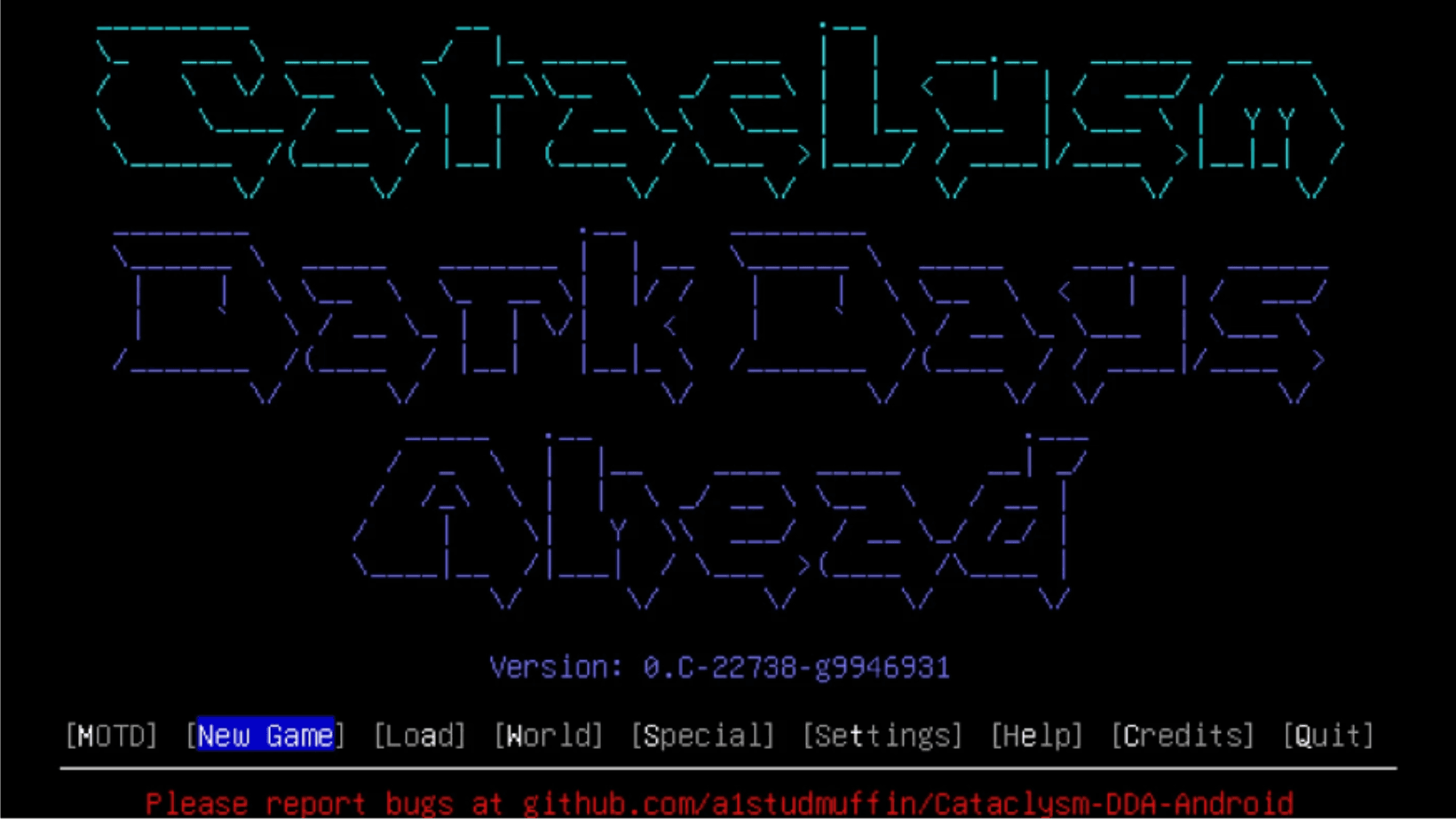 Cataclysm: Dark Days Ahead